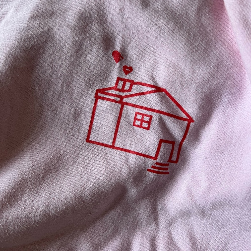 Graphic hoodie size L